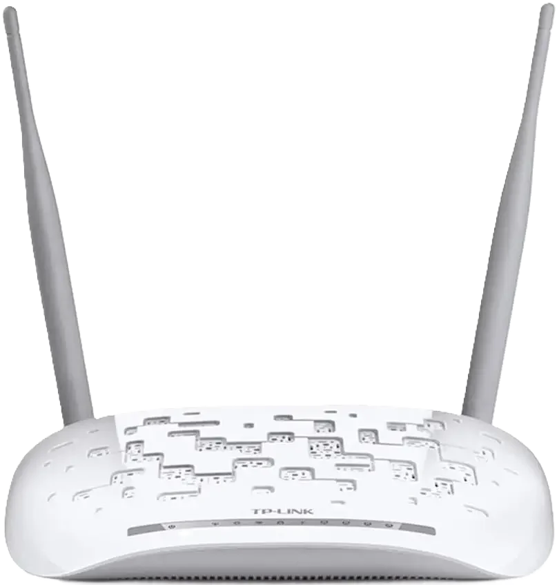 مودم روتر  ADSL2 بیسیم N300 تی پی لینک مدل TD-W8961N