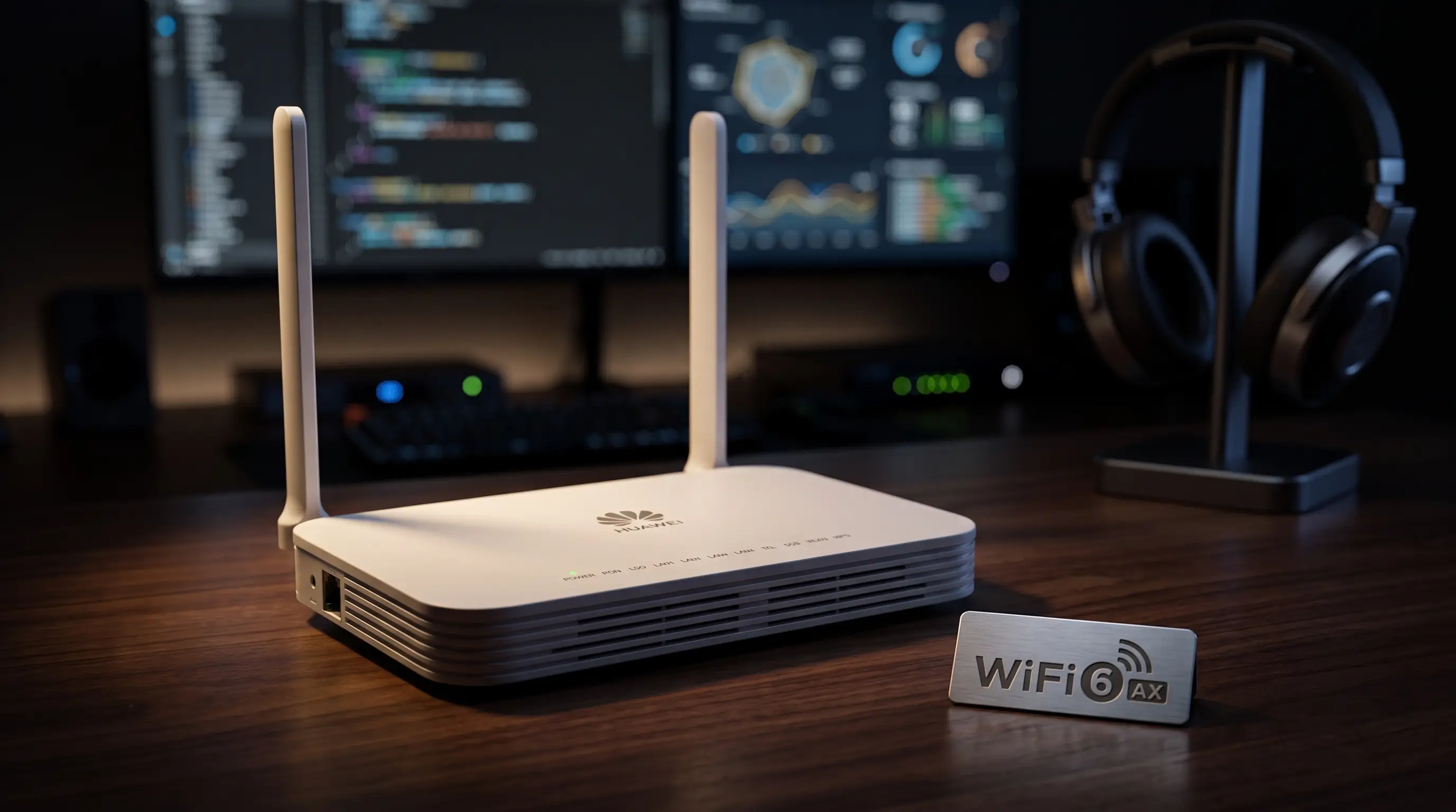 تصویر مودم فیبر نوری Wi-Fi6 هوآوی مدل OptiXstar EG8145X6