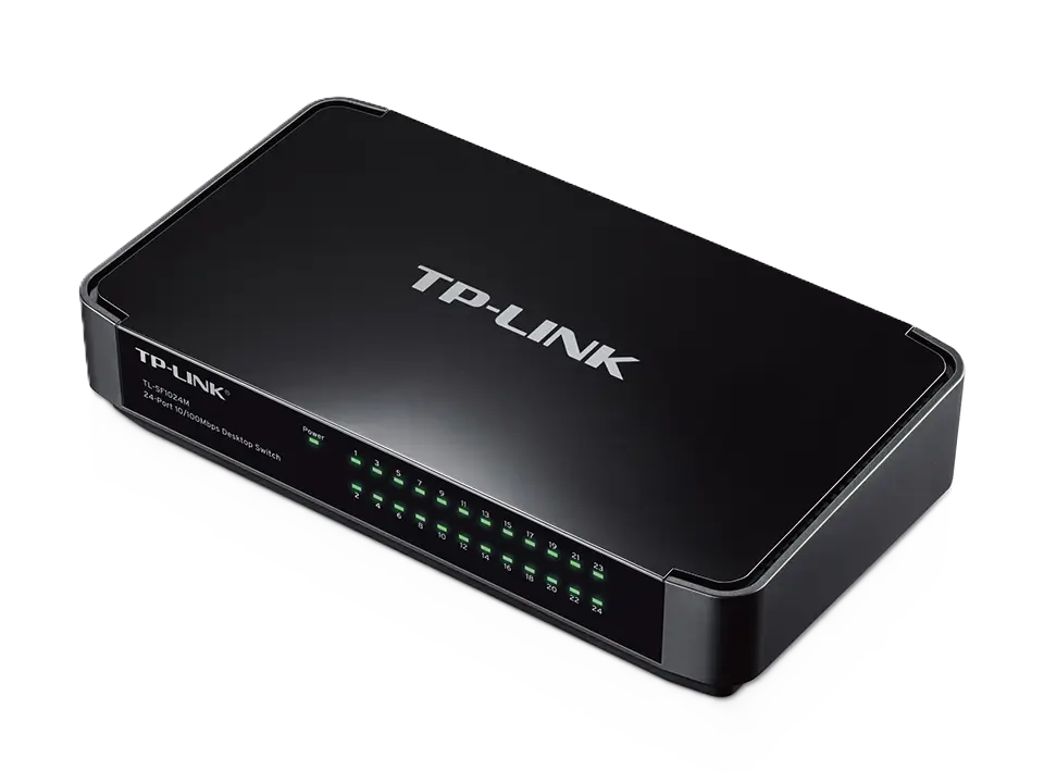 سوئیچ 24 پورت مگابیتی و دسکتاپ تی پی لینک TL-SF1024M - تصویر 2