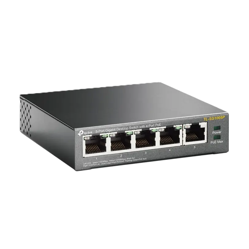 سوئیچ گیگابیتی 5پورت دسکتاپ و PoE تی پی لینک TL-SG1005P - تصویر 5