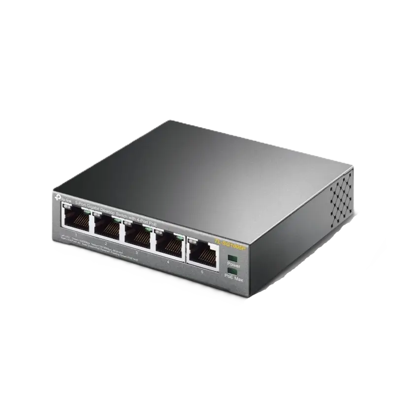 سوئیچ گیگابیتی 5پورت دسکتاپ و PoE تی پی لینک TL-SG1005P - تصویر 4