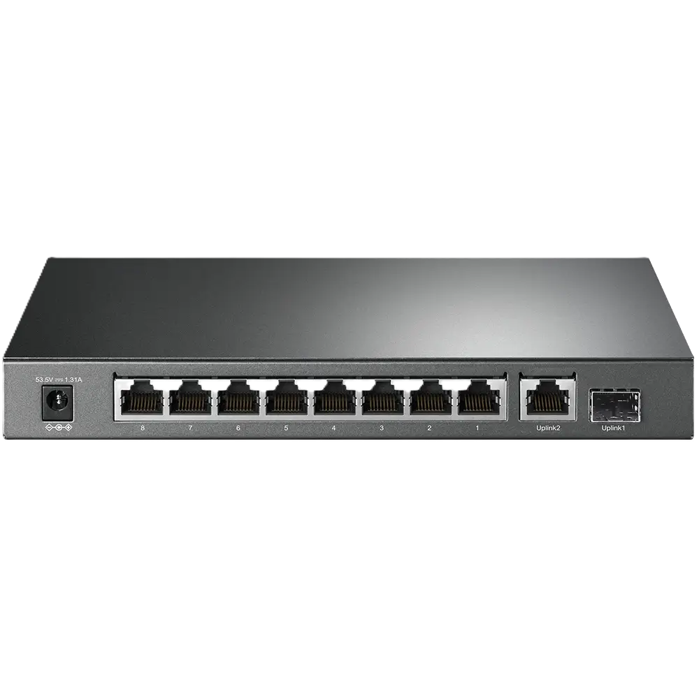 سوئیچ گیگابیتی 10 پورت دسکتاپ و PoE+ تی پی لینک TL-SG1210P - تصویر 2