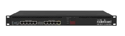 روتر شبکه 10 پورت گیگابیتی میکروتیک RB3011UiAS-RM