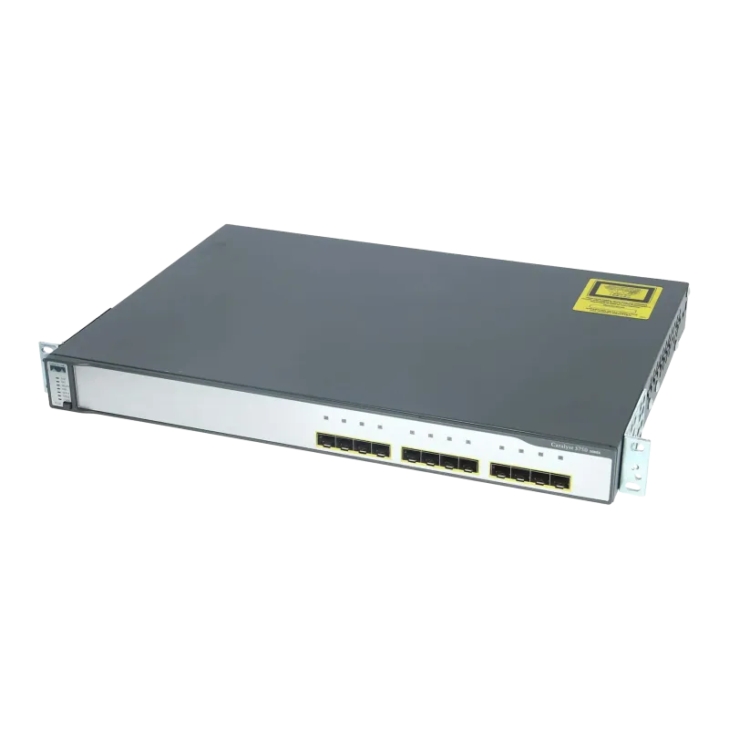 سوئیچ مدیریتی 12 پورت فیبرنوری سیسکو WS-C3750G-12S-E - تصویر 4