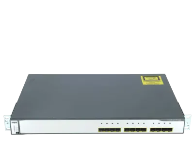 سوئیچ مدیریتی 12 پورت فیبرنوری سیسکو WS-C3750G-12S-E