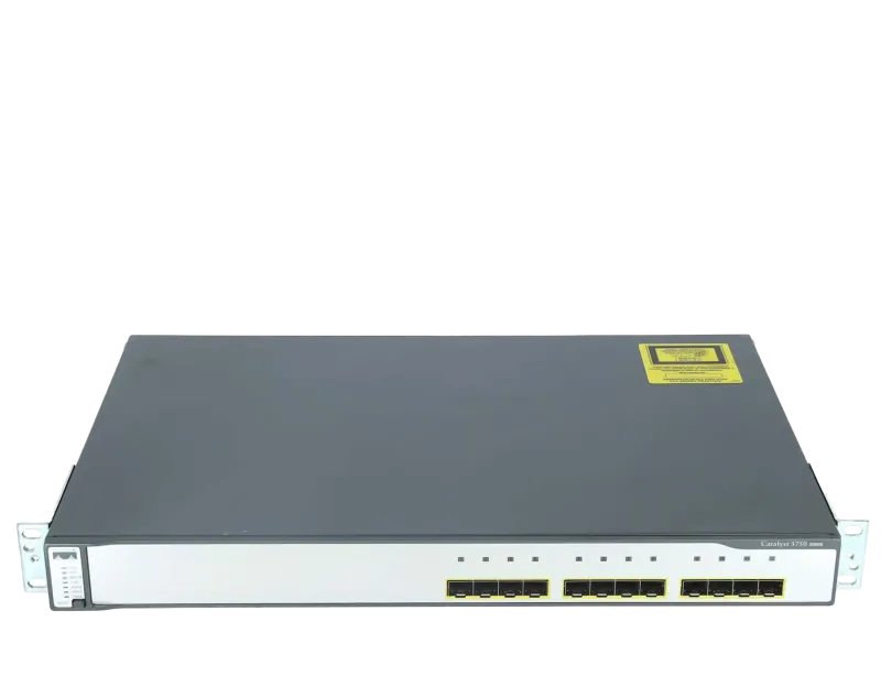 سوئیچ مدیریتی 12 پورت فیبرنوری سیسکو WS-C3750G-12S-E