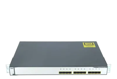سوئیچ مدیریتی 12 پورت فیبرنوری سیسکو WS-C3750G-12S-S