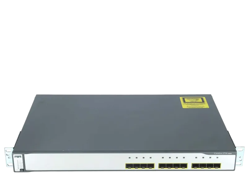 سوئیچ مدیریتی 12 پورت فیبرنوری سیسکو WS-C3750G-12S-SD - تصویر 2