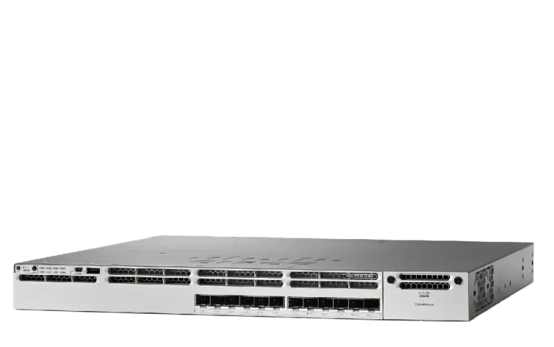 سوئیچ مدیریتی 12 پورت فیبرنوری سیسکو WS-C3850-12XS-S - تصویر 2