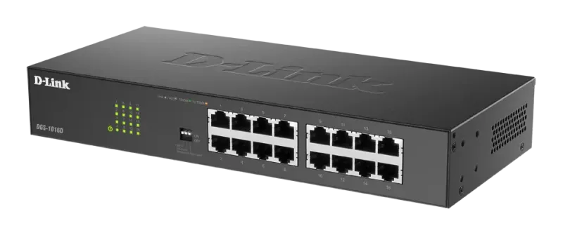 سوئیچ غیرمدیریتی 16 پورت گیگابیتی دی لینک مدل DGS-1016D - تصویر 4