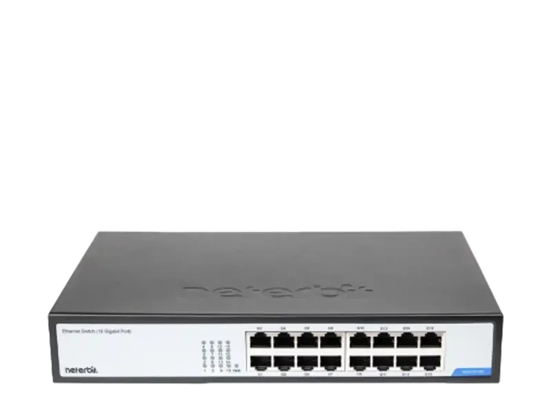 سوئیچ غیرمدیریتی 16 پورت گیگابیتی نتربیت مدل NGS-1016C