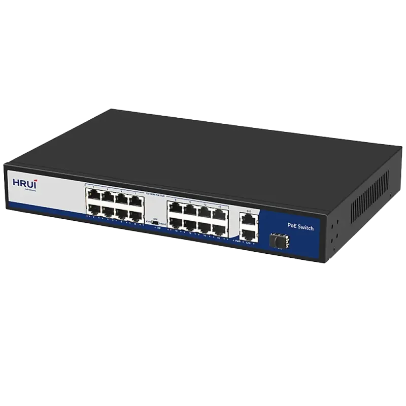 سوئیچ 16 پورت مگابیتی POE اچ آر یو آی HR901-AF-1621GS-300 - تصویر 2
