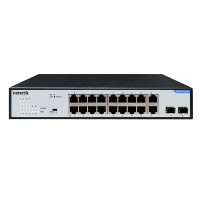 سوئیچ غیرمدیریتی 20 پورت گیگابیتی POE نتربیت NGS-F1020P-A
