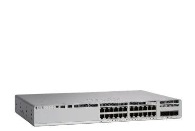 سوئیچ مدیریتی 24 پورت گیگابیتی سیسکو مدل C9200L-24T-4X-E