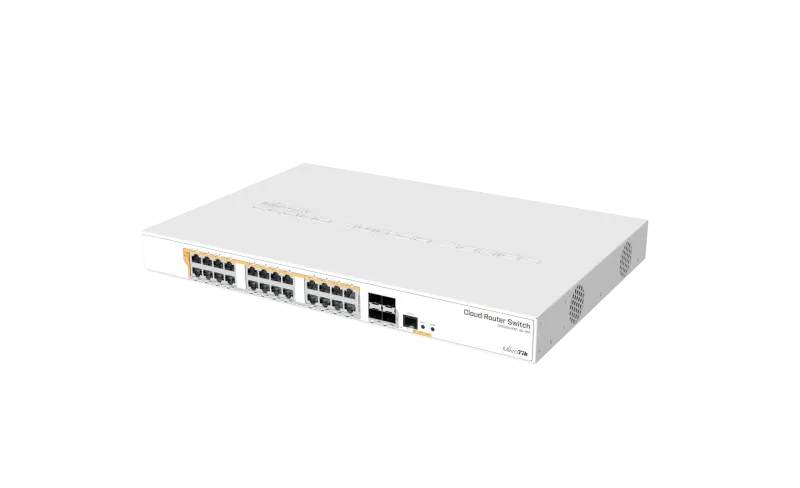 روتر سوئیچ 24 پورت گیگابیتی میکروتیک CRS328-24P-4S+RM - تصویر 3