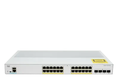 سوئیچ مدیریتی 24 پورت گیگابیتی POE سیسکو مدل C1000-24P-4G-L