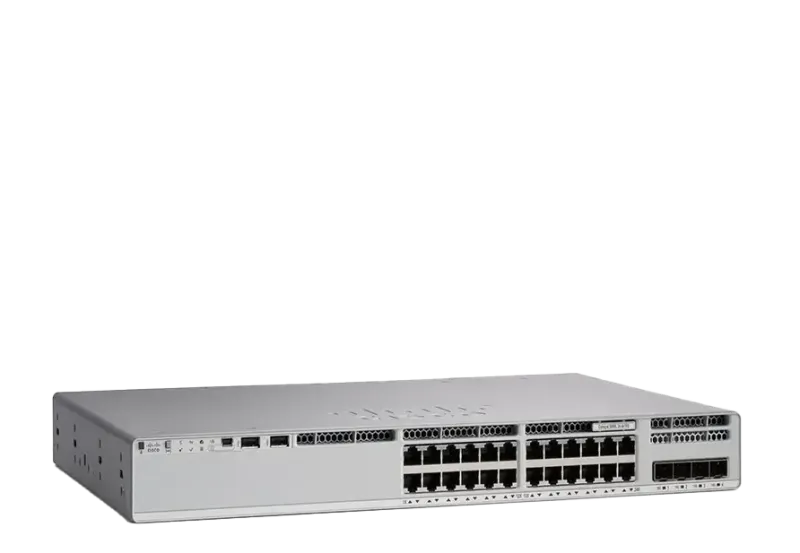 سوئیچ مدیریتی 24 پورت گیگابیتی POE سیسکو C9200L-24P-4G-E - تصویر 2