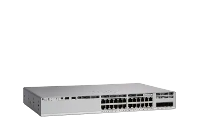 سوئیچ مدیریتی 24 پورت گیگابیتی POE سیسکو C9200L-24P-4X-E
