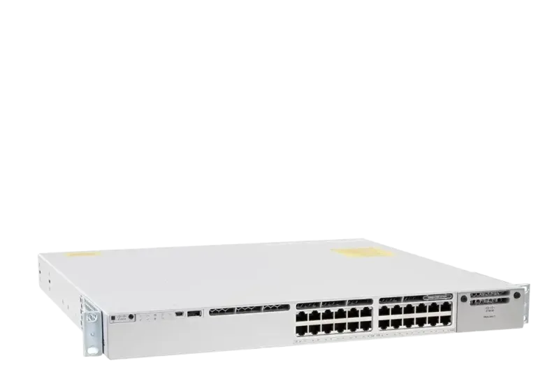 سوئیچ مدیریتی 24 پورت گیگابیتی POE سیسکو مدل C9300-24P-A - تصویر 2