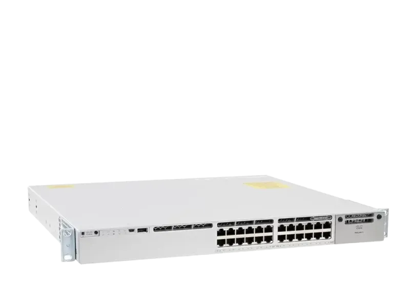 سوئیچ مدیریتی 24 پورت گیگابیتی POE سیسکو C9300-24P-E
