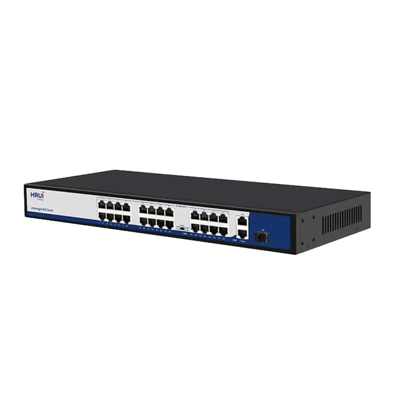 سوئیچ 24 پورت مگابیتی POE اچ آر یو آی HR901-AF-2421GS-400 - تصویر 3