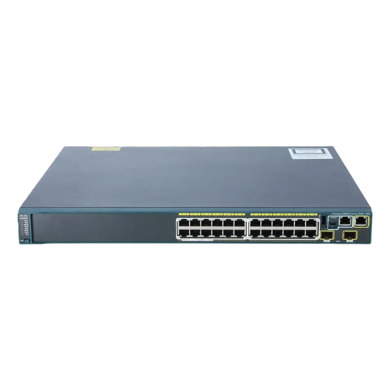 سوئیچ مدیریتی 24 پورت گیگابیتی POE سیسکو WS-C2960S-24PS-L - تصویر 4