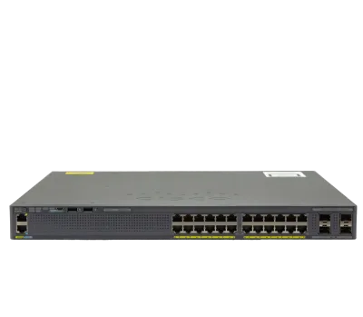 سوئیچ مدیریتی 24 پورت گیگابیتی POE سیسکو WS-C2960XR-24PS-L