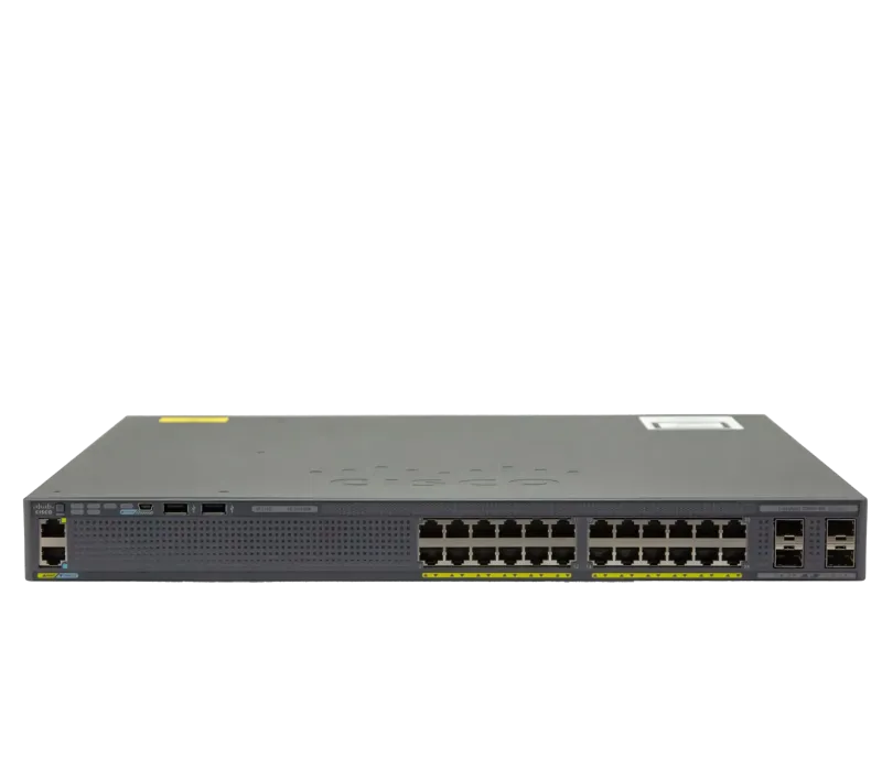 سوئیچ مدیریتی 24 پورت گیگابیتی POE سیسکو WS-C2960XR-24PS-L