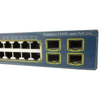 سوئیچ مدیریتی 24 پورت گیگابیتی POE سیسکو WS-C3560G-24PS-S - تصویر 4