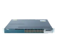 سوئیچ مدیریتی 24 پورت گیگابیتی POE سیسکو WS-C3560X-24P-S