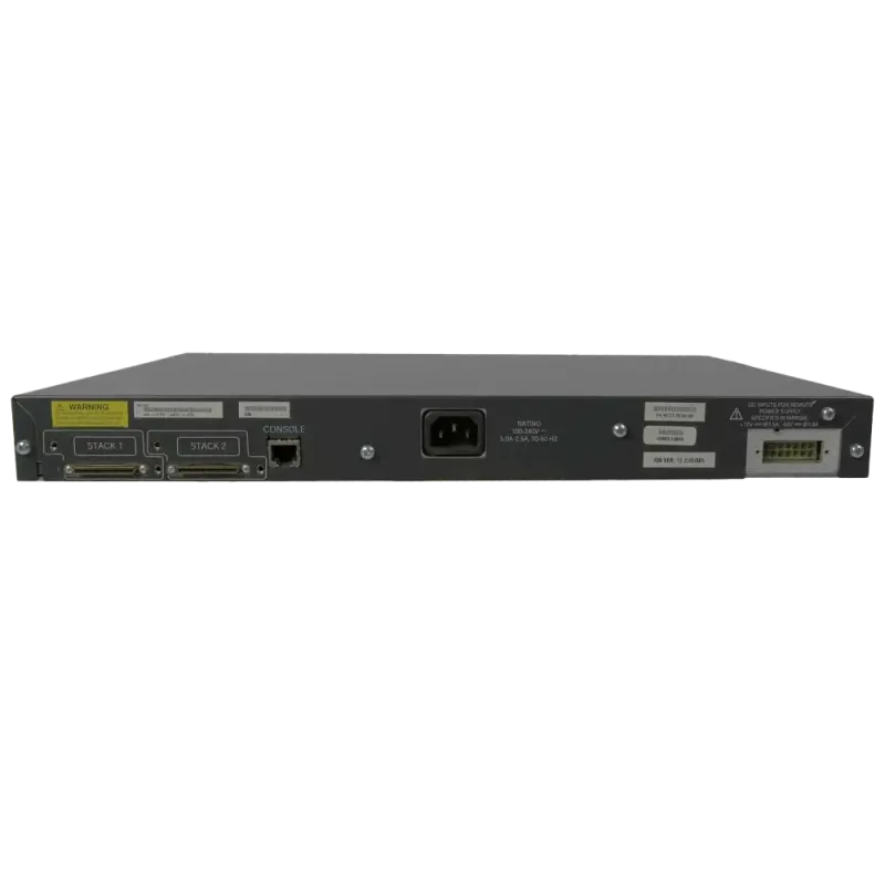 سوئیچ مدیریتی 24 پورت مگابیتی POE سیسکو WS-C3750-24PS-S - تصویر 4