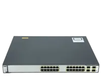 سوئیچ مدیریتی 24 پورت گیگابیتی POE سیسکو WS-C3750G-24PS-S - تصویر 2