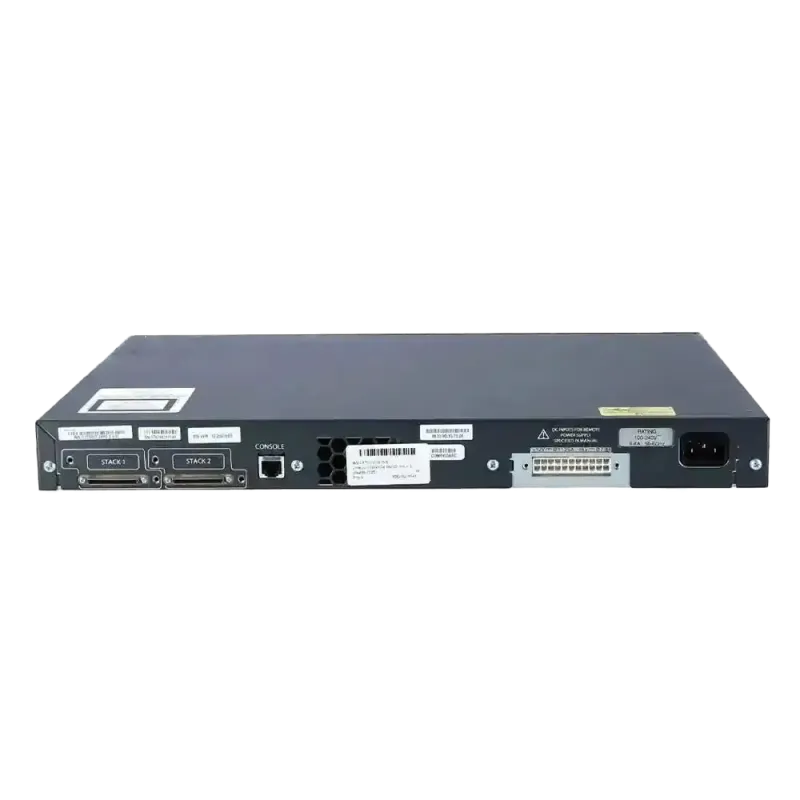 سوئیچ مدیریتی 24 پورت مگابیتی POE سیسکو مدلWS-C3750V2-24PS-S - تصویر 3