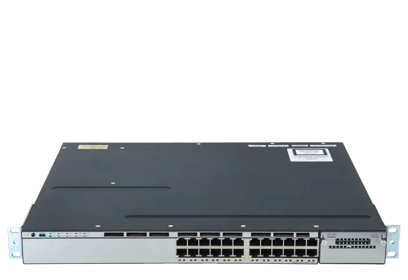 سوئیچ مدیریتی 24 پورت گیگابیتی POE سیسکو WS-C3750X-24P-S - تصویر 2
