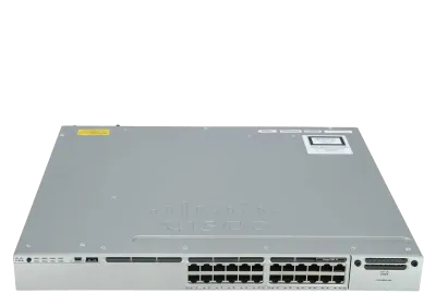 سوئیچ مدیریتی 24 پورت گیگابیتی POE سیسکو WS-C3850-24P-S