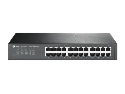 سوئیچ گیگابیتی 24 پورت و رکمونت تی پی لینک مدل TL-SG1024D