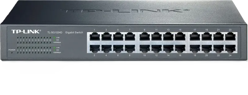 سوئیچ گیگابیتی 24 پورت و رکمونت تی پی لینک مدل TL-SG1024D - تصویر 4