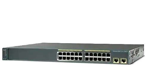 سوئیچ مدیریتی 24 پورت مگابیتی سیسکو مدل WS-C2960-24TT-L