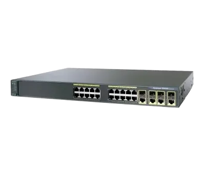 سوئیچ مدیریتی 24 پورت گیگابیتی سیسکو مدل WS-C2960G-24TC-L