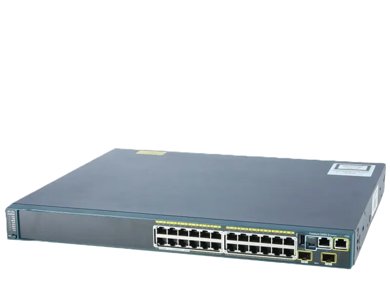 سوئیچ مدیریتی 24 پورت گیگابیتی سیسکو مدل WS-C2960S-24TD-L