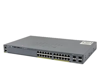 سوئیچ مدیریتی 24 پورت گیگابیتی سیسکو مدل WS-C2960X-24TS-L