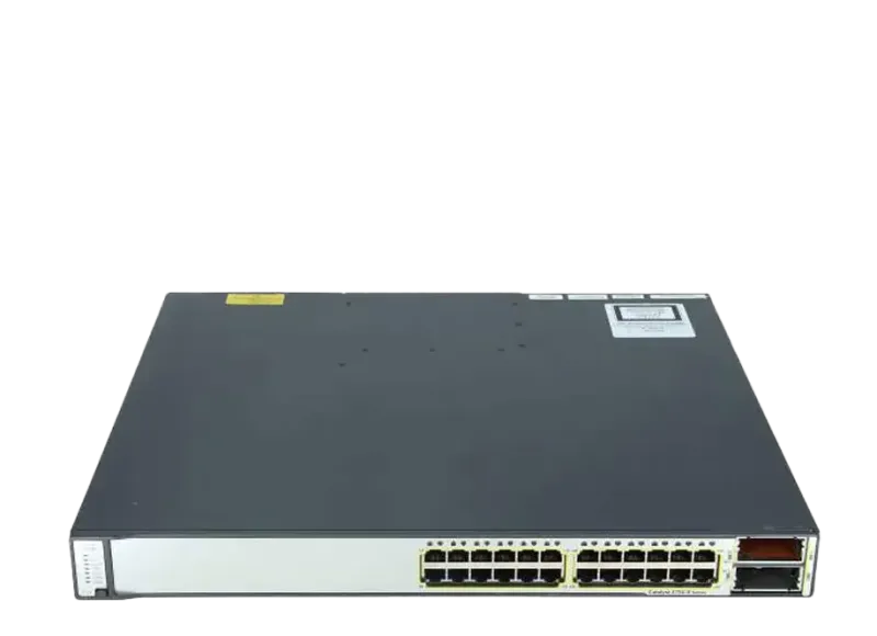 سوئیچ مدیریتی 24 پورت گیگابیتی سیسکو مدل WS-C3750E-24TD-S - تصویر 3