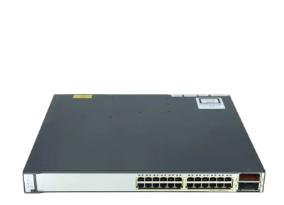 سوئیچ مدیریتی 24 پورت گیگابیتی سیسکو مدل WS-C3750E-24TD-S