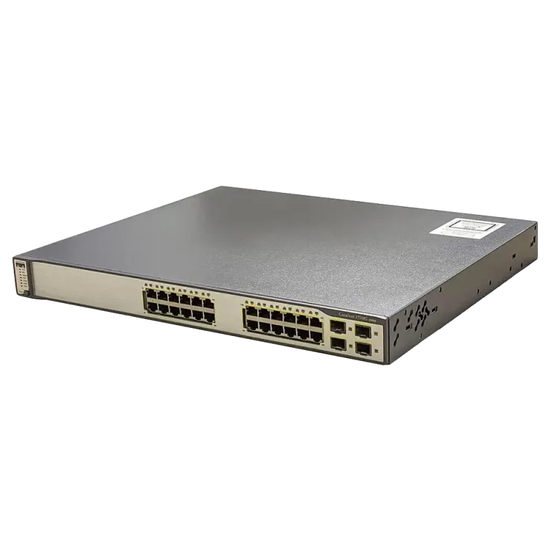 سوئیچ مدیریتی 24 پورت گیگابیتی سیسکو مدل WS-C3750G-24TS-S-1U - تصویر 3
