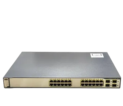 سوئیچ مدیریتی 24 پورت گیگابیتی سیسکو مدل WS-C3750G-24TS-S-1U