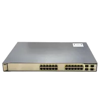 سوئیچ مدیریتی 24 پورت گیگابیتی سیسکو مدل WS-C3750G-24TS-S-1U - تصویر 2