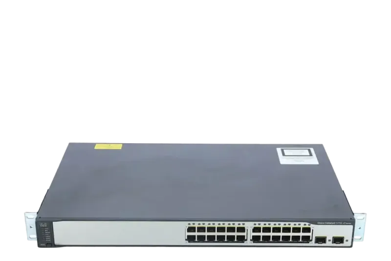 سوئیچ مدیریتی 24 پورت مگابیتی سیسکو مدل WS-C3750V2-24TS-S - تصویر 2