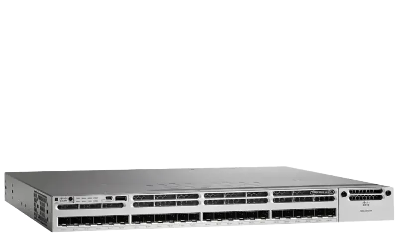 سوئیچ مدیریتی 24 پورت فیبرنوری سیسکو WS-C3850-24S-S