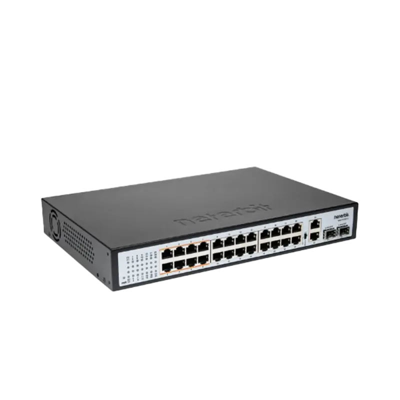 سوئیچ غیرمدیریتی 28 پورت گیگابیتی POE نتربیت NGS-F1028P-C - تصویر 3