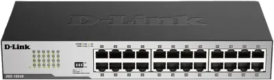 سوئیچ غیرمدیریتی 24 پورت گیگابیتی دی لینک مدل DGS-1024D